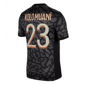 Paris Saint-Germain Randal Kolo Muani #23 Replica Third Stadium Shirt 2023-24 Short Sleeve